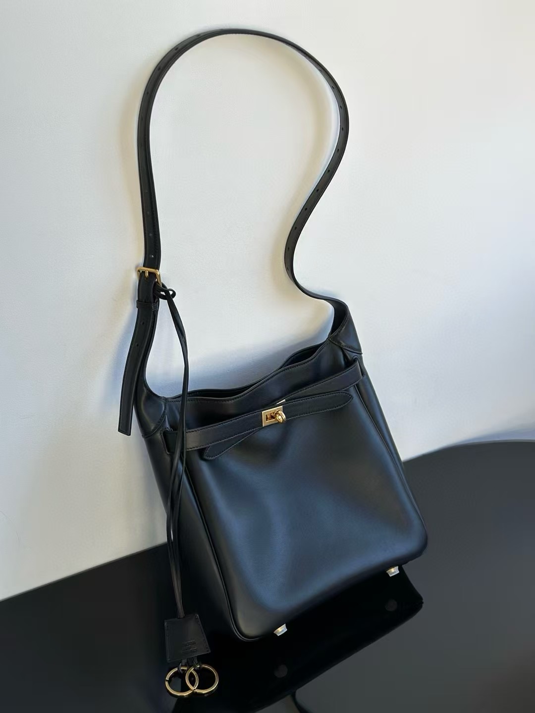 WOMEN'S BEL AIR HOBO BAG SMALL IN BLACK