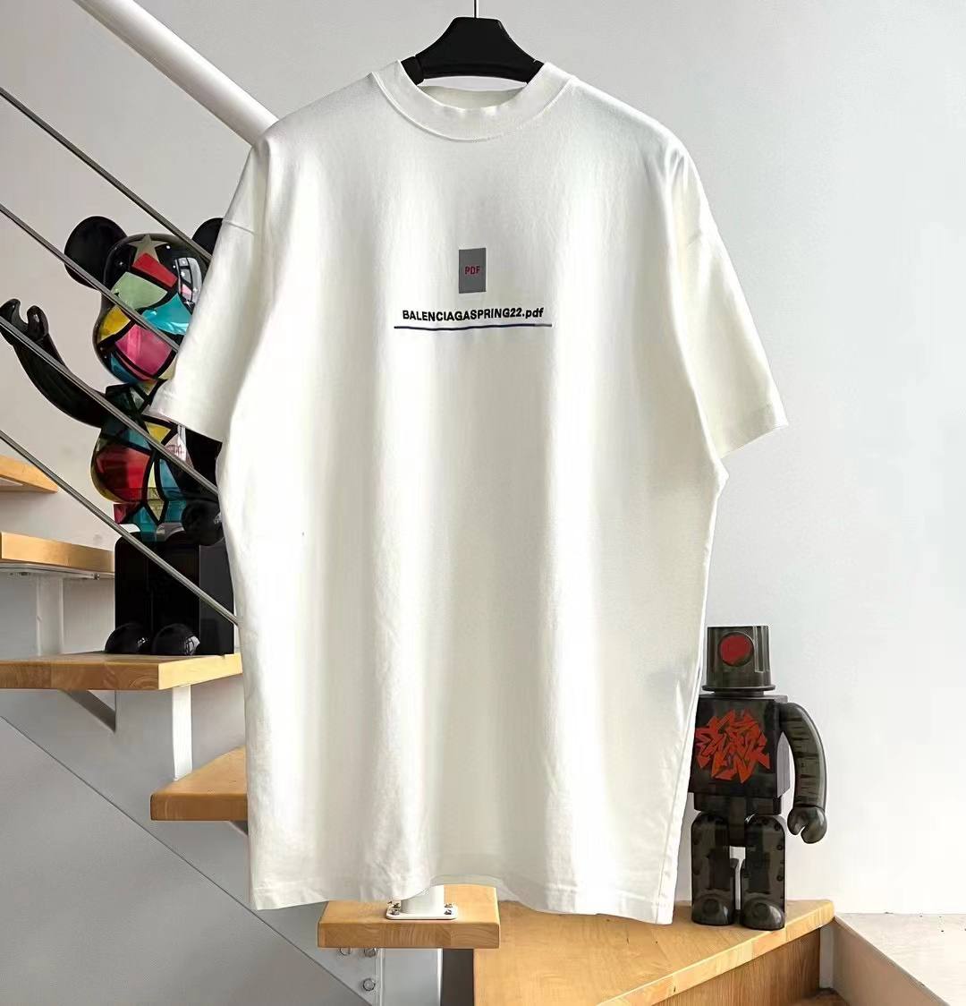 T-SHIRT OVERSIZED IN OPF-WHITE